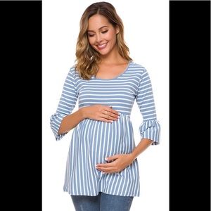 Amazon bestseller Ecavus Casual Maternity Top